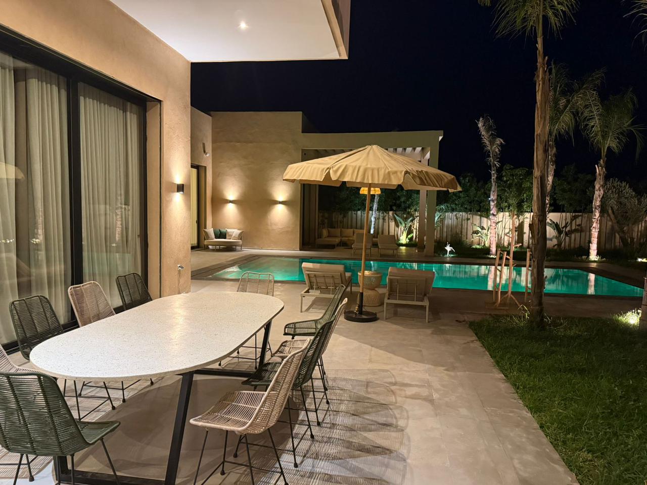 Villa Marrakech — piscine privée et jardin